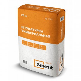 Штукатурка цементная Smesit универсальная 25 кг, шт
