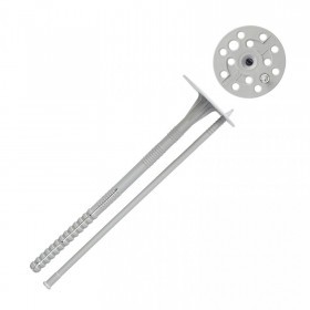 Дюбель для теплоизоляции Tech-Krep IZO с пластиковым гвоздем 10х120 мм, 100 шт/упак