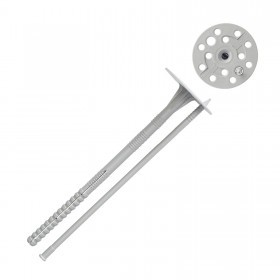 Дюбель для теплоизоляции Tech-Krep IZO с пластиковым гвоздем 10х160 мм, 500 шт/упак