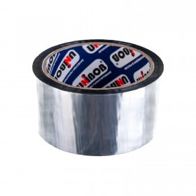 Лента клейкая Unibob металлизированная, 48 мм, 50 м, шт