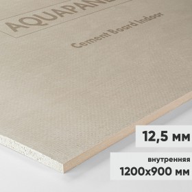Аквапанель Knauf цементная плита внутренняя 1200х900х12,5 мм, лист