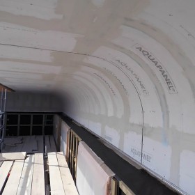 Аквапанель Knauf цементная плита Скайлайт 1200х900х8 мм, лист