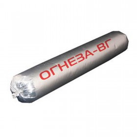 Герметик акриловый противопожарный высокоэластичный Огнеза ВГ 600 мл, шт