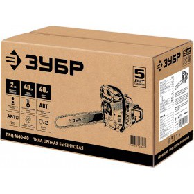 Бензопила Зубр 1.5 кВт/2 л.с, 400 мм, ПБЦ-М40-40