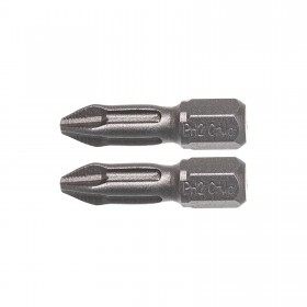 Биты РН2 25 мм торсионные KRAFTOOL X-Drive, 2 шт/упак
