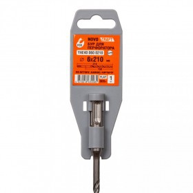 Бур по бетону, хвостовик SDS PLUS, 6 х 210 мм, шт