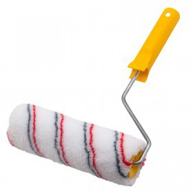 Валик малярный полиамид 180 мм, D40 мм, ворс 12 мм, ось 6 мм, РемоКолор Мультиколор, шт