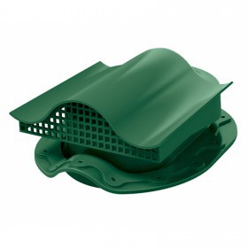 Вентиль SKAT Monterrey кровельный ТехноНиколь для металлочерепицы зеленый, 10 шт/упак