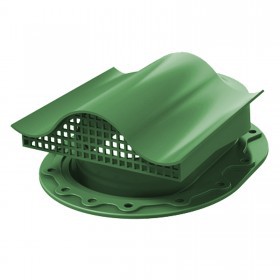 Вентиль SKAT кровельный ТехноНиколь для гибкой черепицы зеленый, 10 шт/упак