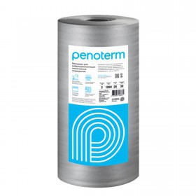 Виброшумоизоляция Пенотерм НПП ЛЭ К 6 мм 1,3х50 м, 65 м2/рул