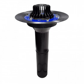 Воронка с прижимным фланцем ТехноНиколь Стандарт 110х590 мм, шт