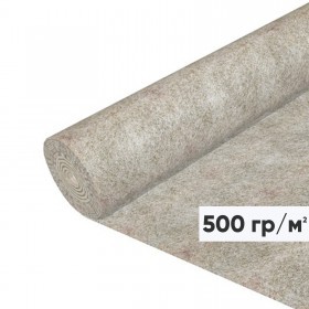 Геотекстиль нетканый иглопробивной нетермоскрепленный Дорнит 500 гр/м2 2х50 м, 100 м2/рул