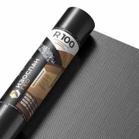 Геотекстиль тканый высокопрочный Изоспан ГЕО R100 2,1х50 м, 105 м2/рул