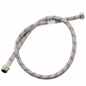 Гибкая подводка для воды 1/2 ВР(г) х 1/2 НР(ш) 100 см, шт