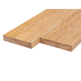 Доска террасная Вельвет лиственница сорт АВ двухсторонняя 24х140х4000 мм, 4 шт/упак