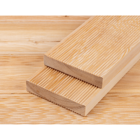 Доска террасная Вельвет лиственница сорт АВ двухсторонняя 24х140х4000 мм, 4 шт/упак