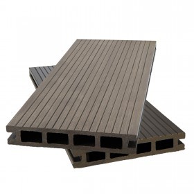 Доска террасная ДПК Вельвет брашировка Венге 24х140х3000 мм, шт