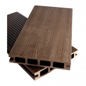 Доска террасная ДПК Винтаж брашировка Венге 24х140х3000 мм, шт