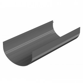 Желоб водосточный 3000 мм ТехноНиколь Оптима 120/80 мм Ral 7024 серый, шт