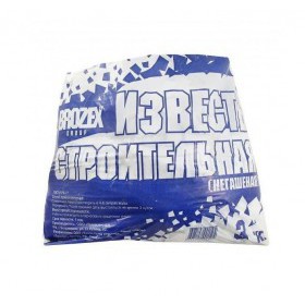 Известь Brozex негашёная комовая 3 кг, 10 шт/упак