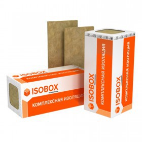 Минеральная вата Isobox ВЕНТ 80 кг/м3 1200х600х100 мм, 4 шт/упак