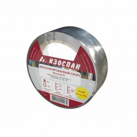 Лента соединительная Изоспан FL металлизированная односторонняя, 50 мм, 50 м, шт