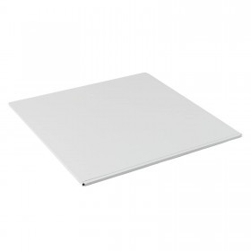 Кассета потолочная Line Primet 595х595 мм 0,25 мм, оцинкованная сталь, белая матовая, шт