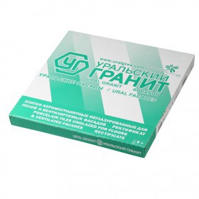 Керамогранит Уральский гранит UF013MR черный 60х60 см 10 мм, 4 шт/1,44 м2/кор