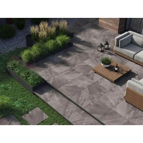 Керамогранит Эстима SOG501 Onlygres Stone Серый 60x60 см 20 мм противоскользящий, 2 шт/0,72 м2/кор