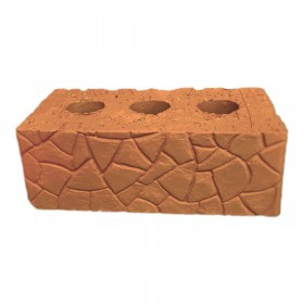 Кирпич керамический рядовой СПП полуторный полнотелый с технологическими пустотами до 13% 1,4НФ М150 (330 шт/пал), паллет