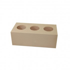 Кирпич силикатный лицевой SiMat полуторный пустотелый 1,4НФ М175-200 бежевый (288 шт/пал), паллет