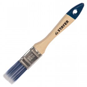 Кисть плоская 25 мм искусственная щетина Stayer Aqua, шт