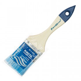 Кисть плоская 50 мм искусственная щетина РемоКолор Стандарт Аква, шт
