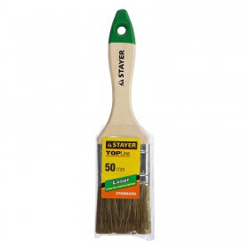 Кисть плоская 50 мм смешанная щетина Stayer Lasur, шт