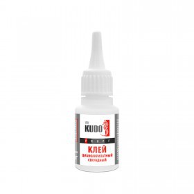 Клей KUDO PROFF SMB-020 секундный прозрачный 20 гр, шт