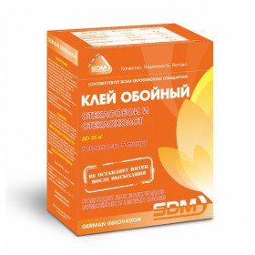 Клей для обоев SDM SD Glass для стеклохолста и стеклообоев 200 гр, шт