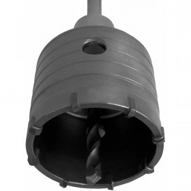 Коронка твердосплавная Практика Профи по бетону, кирпичу, камню SDS-Plus D68 мм в сборе, шт