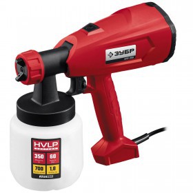Краскопульт электрический воздушный Зубр 350 Вт КПЭ-350