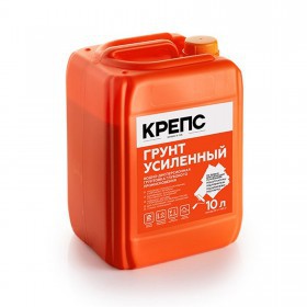Грунтовка КРЕПС Грунт Усиленный глубокого проникновения 10 л, шт