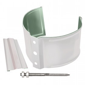 Держатель трубы на кирпич Grand Line Optima 125/90 мм Ral 9003 белый, шт