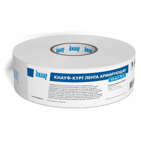 Лента армирующая Knauf Kurt для стыков ГКЛ, 50 мм, 75 м, шт