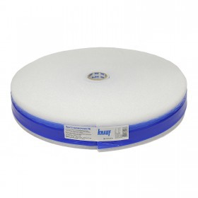 Лента кромочная демпферная Knauf FE с полосой полиэтиленовой пленки, 100 мм, 40 м, шт