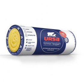 Минеральная вата URSA GEO ТеплоСтандарт 6560х1220х50 мм, 2 шт/упак