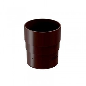 Муфта соединительная Docke Premium 120/86 мм Ral 8019 шоколад, шт