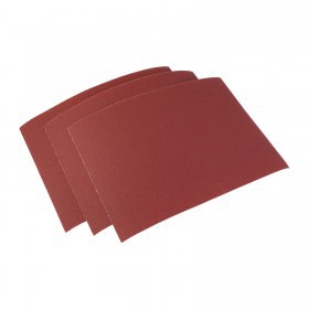 Наждачная бумага БАЗ на тканевой основе P50 лист 240х170 мм, 10 шт/упак