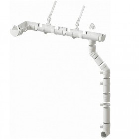 Наконечник Docke Premium 120/86 мм Ral 9003 пломбир, шт