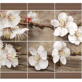 Панель ПВХ Сакура 2700х250х8 мм, 12 шт/упак