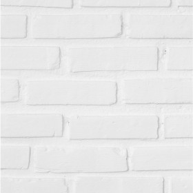 Панель ПВХ Белый кирпич 2700х250х9 мм, 10 шт/упак