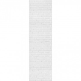 Панель ПВХ Белый кирпич 2700х250х9 мм, 10 шт/упак