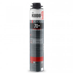 Пена монтажная профессиональная Kudo PROFF 70+ ARKTIKA NORD зимняя 1000 мл, шт